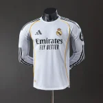 Camiseta Real Madrid 25/26 Manga Larga 1ª Equipacion